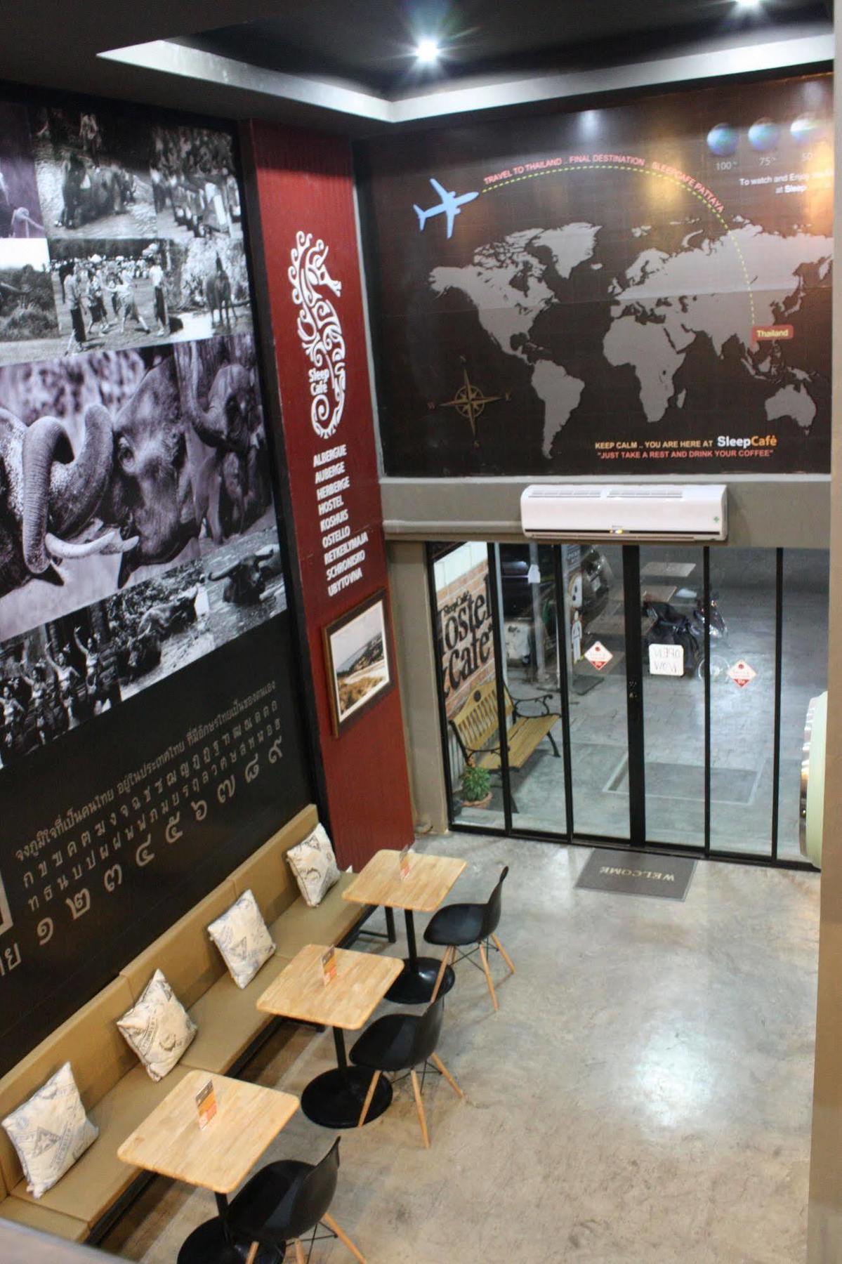 Sleep Cafe Hostel Bang Lamung Exterior photo